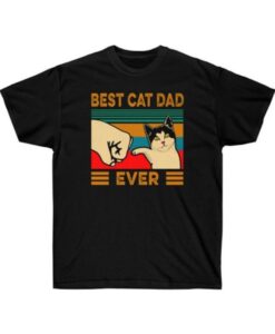 Best Cat Dad Ever T Shirt