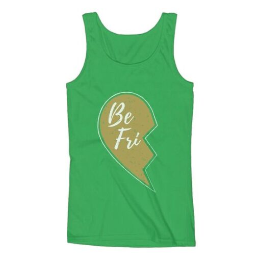 Best Friends Half Heart TANKTOP ZNF08