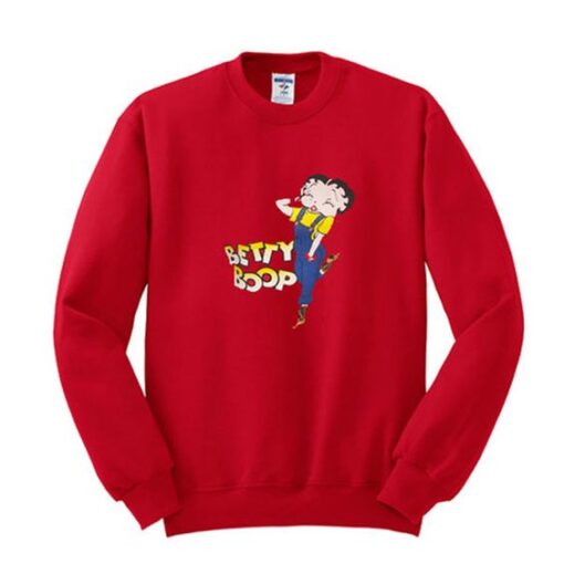 Betty boop sweatshirt ZNF08