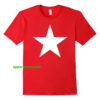 Big White Star T Shirt THD