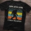 Bigfoot Hide and Seek World Champion Camping Shirt