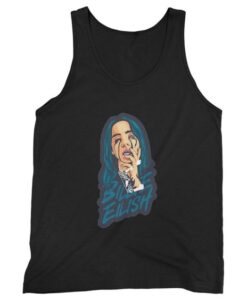 Billie Eilish Crying Man's Tank Top AY