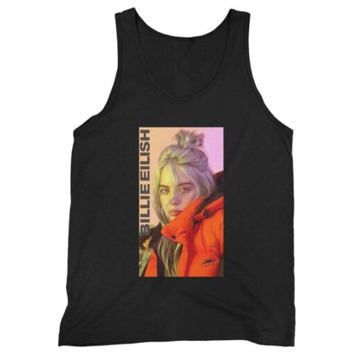 Billie Eilish Fashion Singer Music Man's Tank Top AY