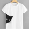 Black Cat Tshrt DAP