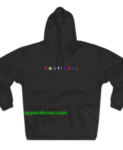 Black Emotional Hoodie THD