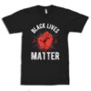 Black Lives Matter No Justice No Peace T-Shirt