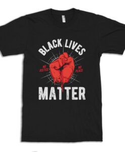 Black Lives Matter No Justice No Peace T-Shirt