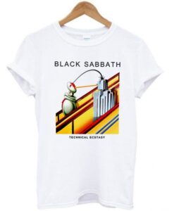 Black Sabbath Technical Ecstacy T shirt ZNF08