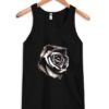 Black rose tank top AY