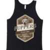 Black tanktop Letterkenny Puppers Premium Lager Beer