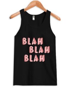 Blah-blah-blah-tank-top AY