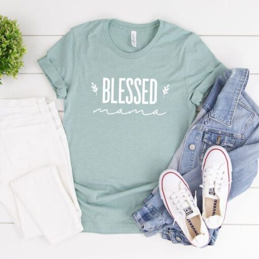 Blessed Mama Shirt ZNF08