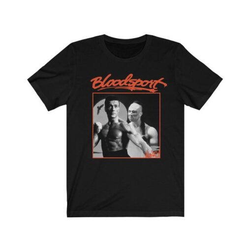 Bloodsport retro movie tshirt