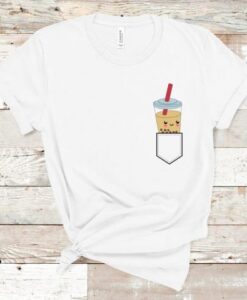 Boba Pocket T Shirt