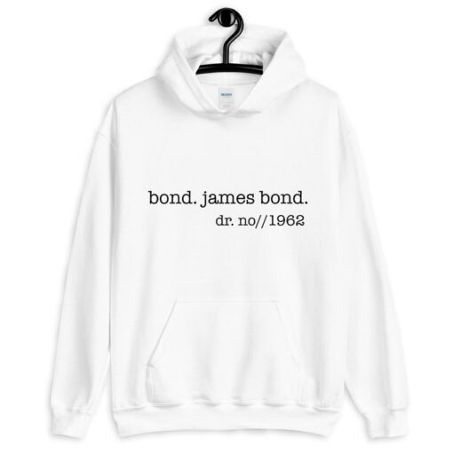 Bond, James Bond. Unisex Hoodie