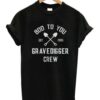 Boo To You Gravedigger Crew T-shirt