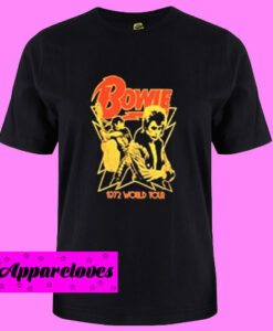 Bowie 72 World Tour T Shirt