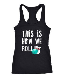 Bowling Racerback Tank Top ZNF08