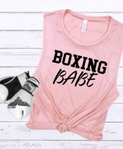 Boxing Babe Muscle Tank TP AY