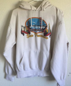 Brandy Melville Beige San Francisco Hoodie