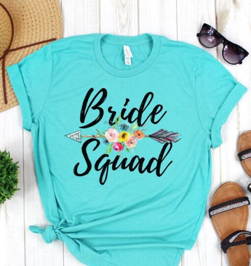 Bride Squad Shirts ZNF08