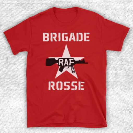 Brigade Rosse As Worn By Joe Strummer Punk Singer Guitarist Unofficial T-Shirt