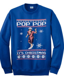 Bruno Mars Pop Pop It’s Christmas sweatshirt