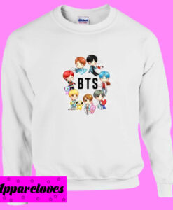 Bts Chibi Kawaii Bagtangboys Sweatshirt