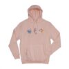 Bunnerfly Lines Bunny Butterfly Hoodie DAP