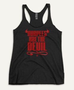 Burpees Are The Devil Women's Tank Top ZNF08