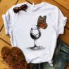 Butterfly On the Glass T Shirt DAP