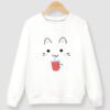 CAT DRINK SWEATSHIRT AY