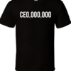 CE0,000,000 - Black T-Shirt THD