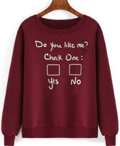 CHECK ON SWEATSHIRT ZNF08