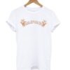 California Poppy White t shirt ZNF08