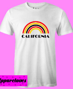 California Rainbow T Shirt