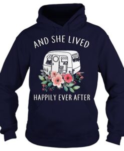 Camping And She Lived Happily Ever After Hoodie