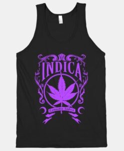 Cannabis Indica Tank Top ZNF08