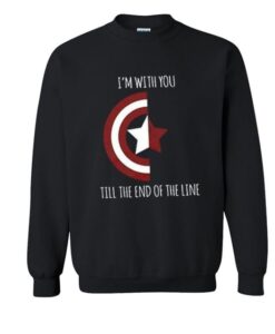 Captain America I’m With You Sweatshirt DAP