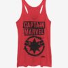 Captain Marvel Painted Logo Tank Top ZNF08