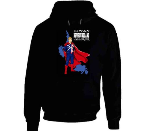 Captain Newfoundland And Labrador Pyesplace.com Hoodie