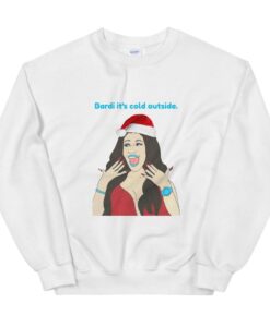 Cardi B Okurrr Ugly Christmas Sweatshirt