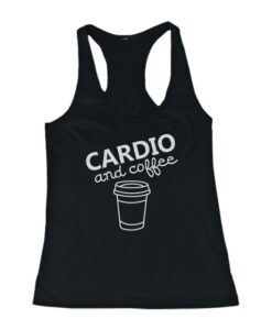 Cardio and coffee Women’s Workout Tank Top AY