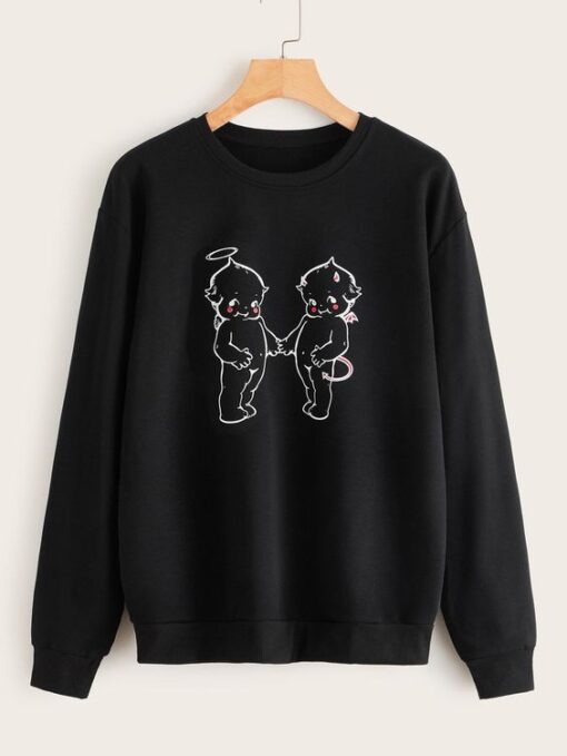 Cartoon Figure SWEATSHIRT DAP