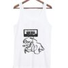 Cassette tape tank top ZNF08