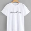 Casual Letter TSHIRT AY