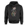 Cat Design Skeleton Hoodie ZNF08