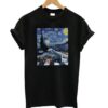 Cat Starry Night T shirt ZNF08