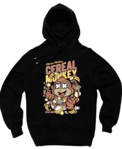 Cereal Monkey hoodie DAP