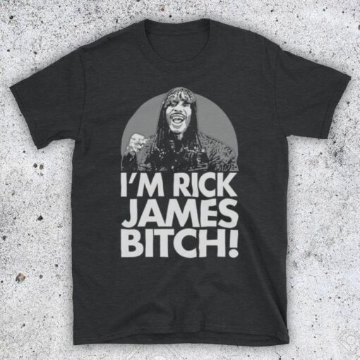 Chappelle Show I'm Rick James Bitch! Dave Chappelle Comedy TV Unofficial T-Shirt